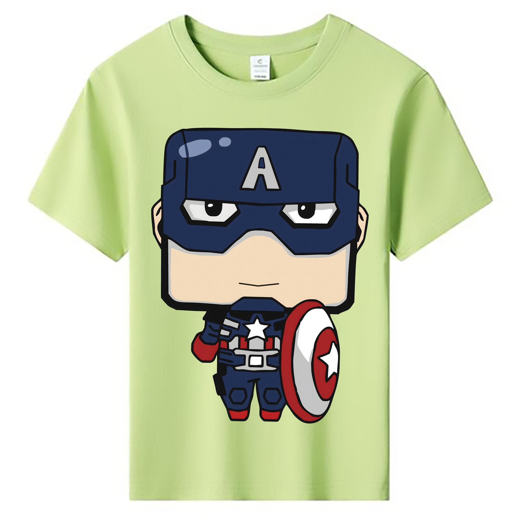 （画像用） アベンジャーズ The Avengers 綿100％キッズTシャツ（フロントプリント）